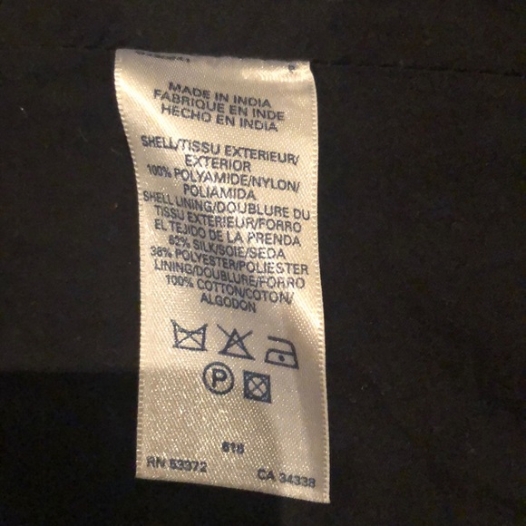 French Connection Black Beaded Skirt size 6 - Picture 4 of 5